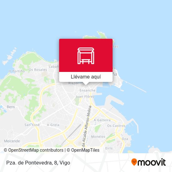 Mapa Pza. de Pontevedra, 8