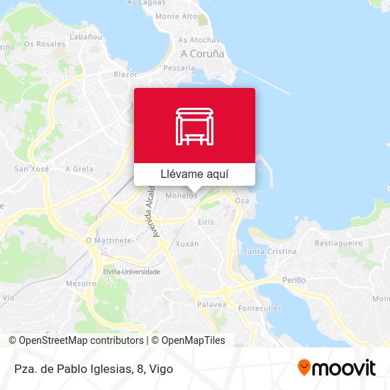 Mapa Pza. de Pablo Iglesias, 8