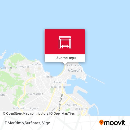Mapa P.Marítimo,Surfistas