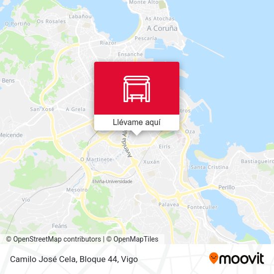 Mapa Camilo José Cela, Bloque 44