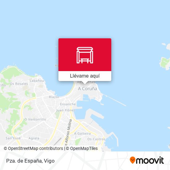 Mapa Pza. de España