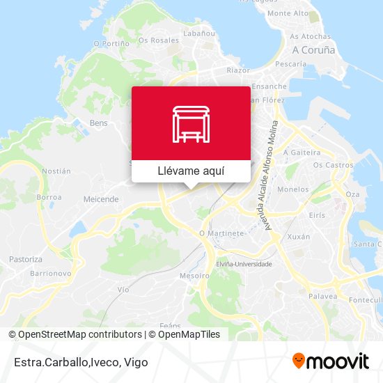 Mapa Estra.Carballo,Iveco