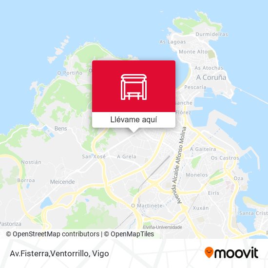 Mapa Av.Fisterra,Ventorrillo