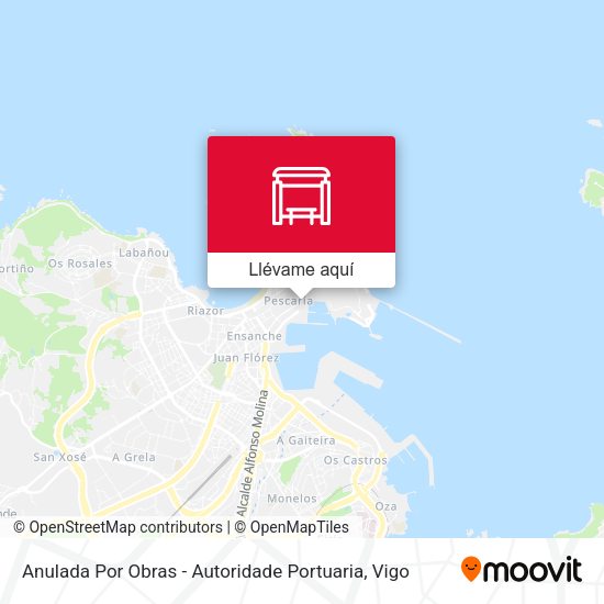 Mapa Anulada Por Obras - Autoridade Portuaria