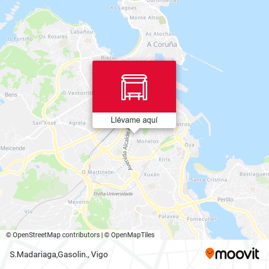 Mapa S.Madariaga,Gasolin.