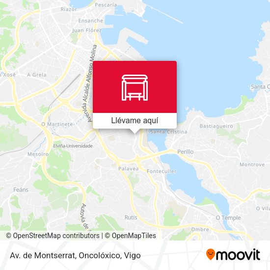 Mapa Av.Monserrat, Oncol.