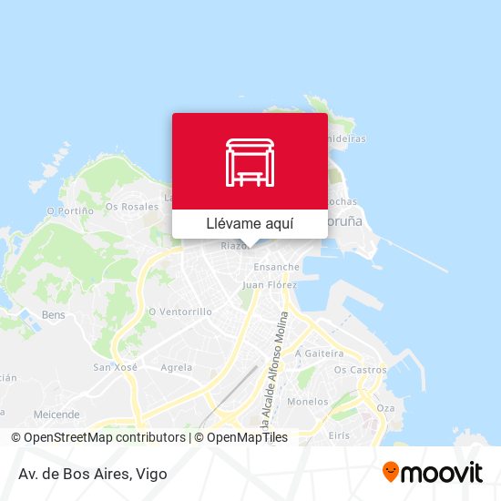 Mapa Av. de Bos Aires