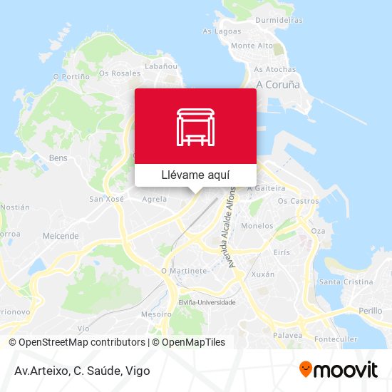 Mapa Av.Arteixo, C. Saúde