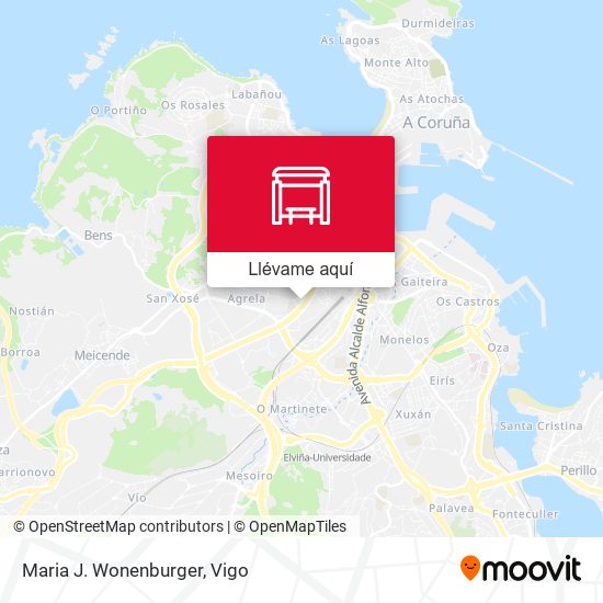 Mapa Maria J. Wonenburger