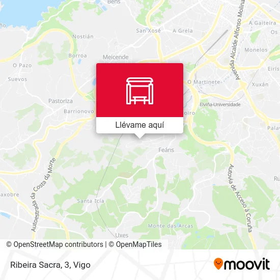 Mapa Ribeira Sacra, 3