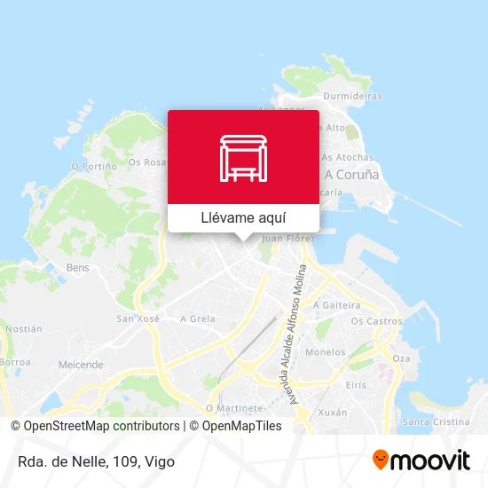 Mapa Rda. de Nelle, 109