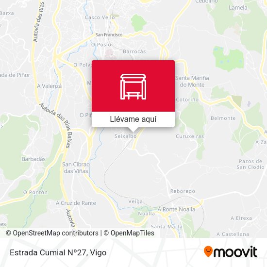 Mapa Estrada Cumial Nº27