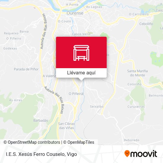 Mapa I.E.S. Xesús Ferro Couselo