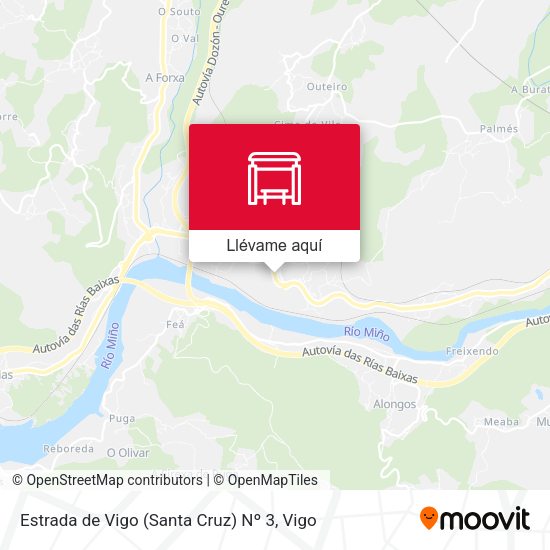 Mapa Estrada de Vigo (Santa Cruz) Nº 3