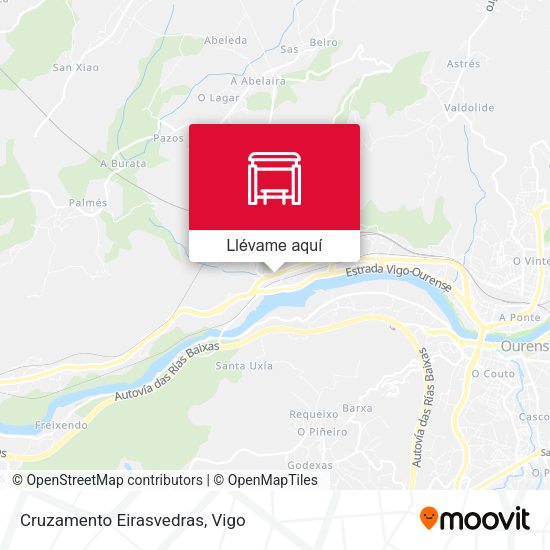 Mapa Cruzamento Eirasvedras