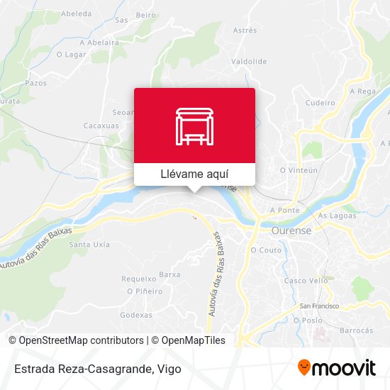 Mapa Estrada Reza-Casagrande