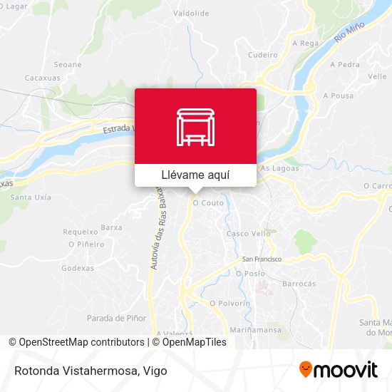 Mapa Rotonda Vistahermosa