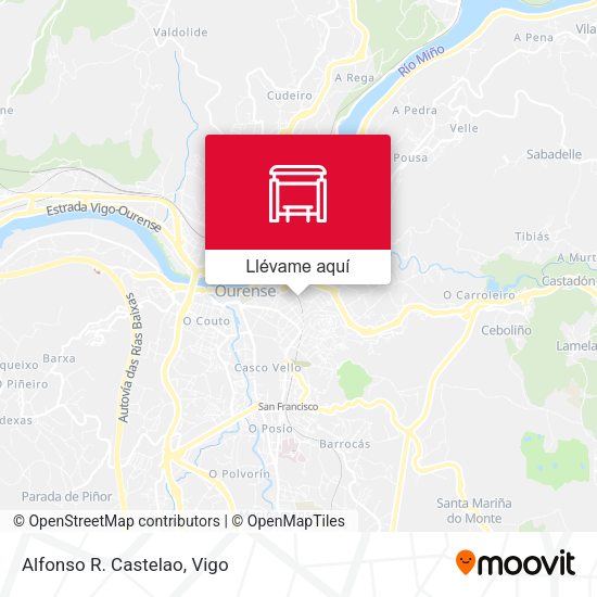 Mapa Alfonso R. Castelao