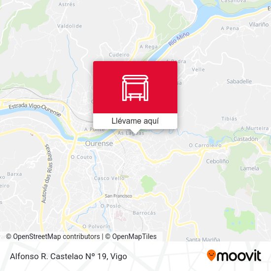 Mapa Alfonso R. Castelao Nº 19
