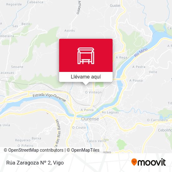 Mapa Rúa Zaragoza Nº 2