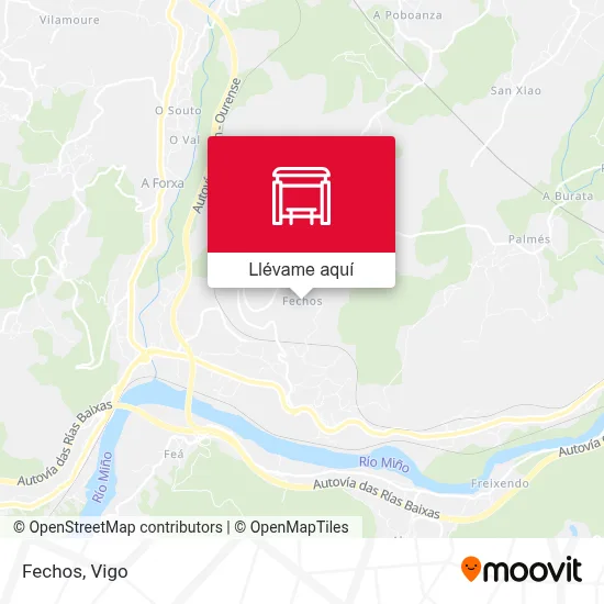 Mapa Fechos