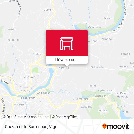 Mapa Cruzamento Barroncas