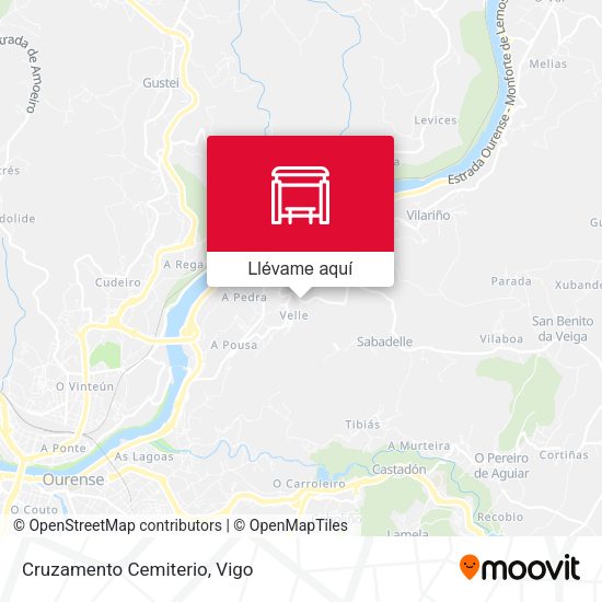 Mapa Cruzamento Cemiterio