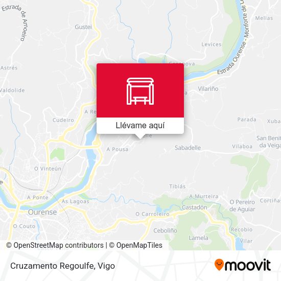 Mapa Cruzamento Regoulfe