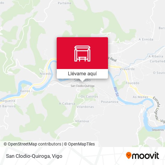 Mapa San Clodio-Quiroga