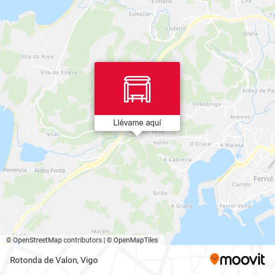 Mapa Rotonda de Valon