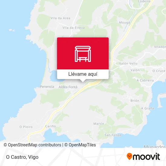 Mapa O Castro