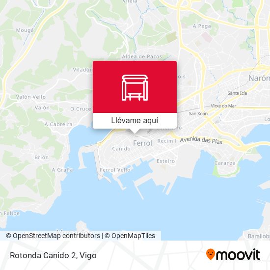 Mapa Rotonda Canido 2