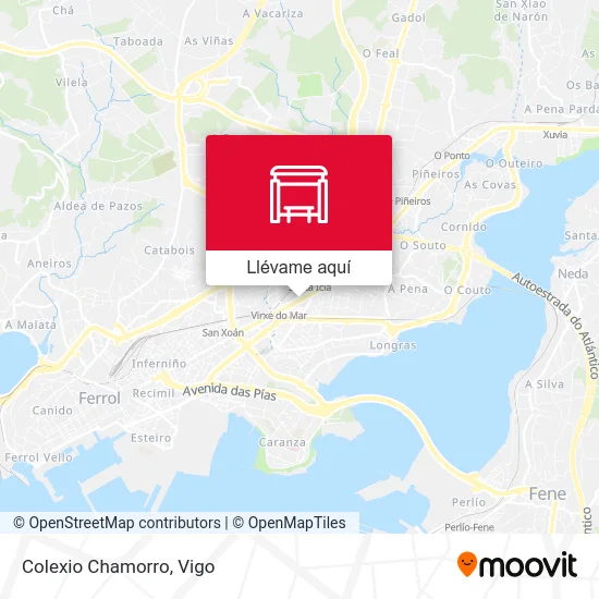 Mapa Colexio Chamorro