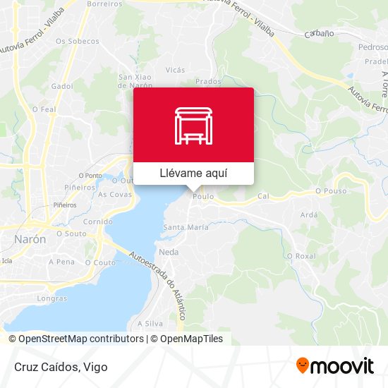 Mapa Cruz Caídos