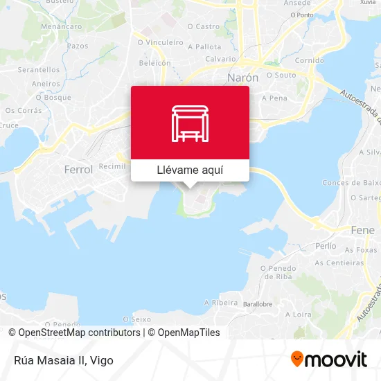 Mapa Rúa Masaia II
