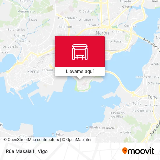 Mapa Rúa Masaia II