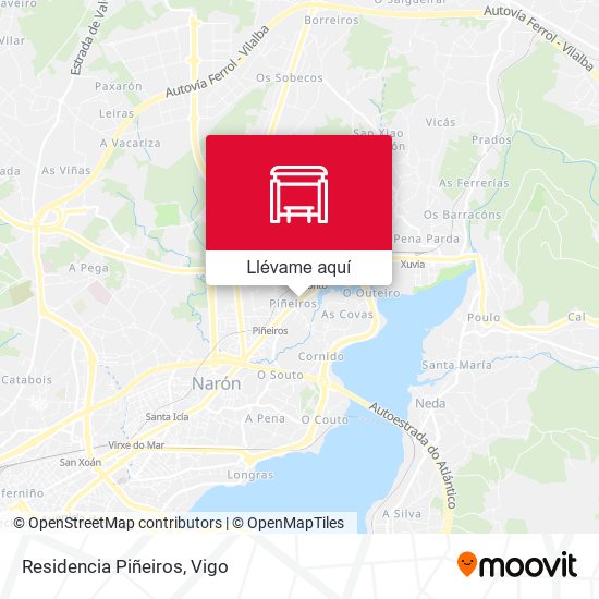 Mapa Residencia Piñeiros