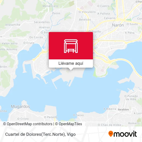 Mapa Cuartel de Dolores(Terc.Norte)