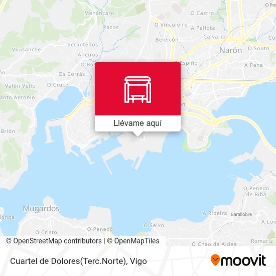 Mapa Cuartel de Dolores(Terc.Norte)