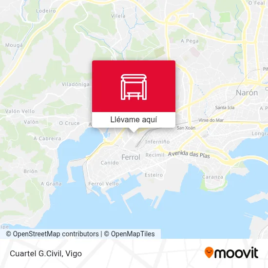 Mapa Cuartel G.Civil