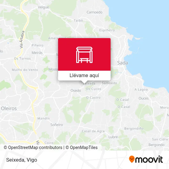 Mapa Seixeda