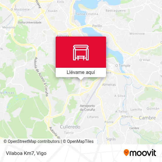 Mapa Vilaboa Km7