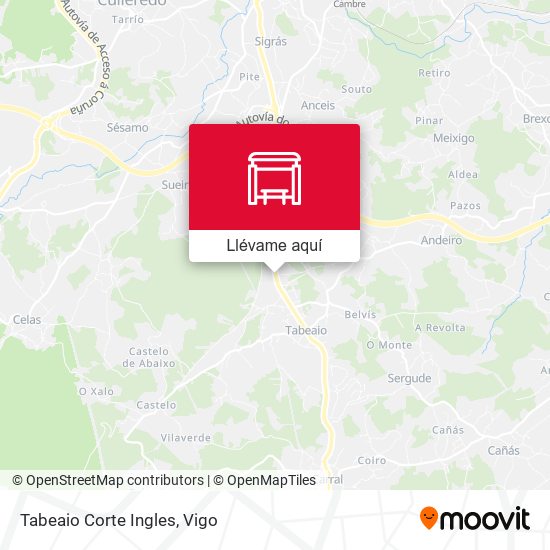 Mapa Tabeaio Corte Ingles