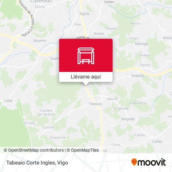 Mapa Tabeaio Corte Ingles
