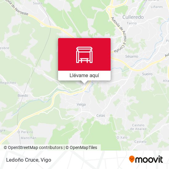 Mapa Ledoño Cruce