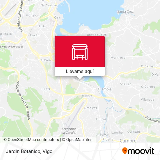 Mapa Jardin Botanico