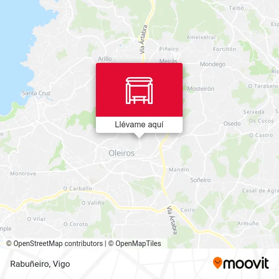 Mapa Rabuñeiro