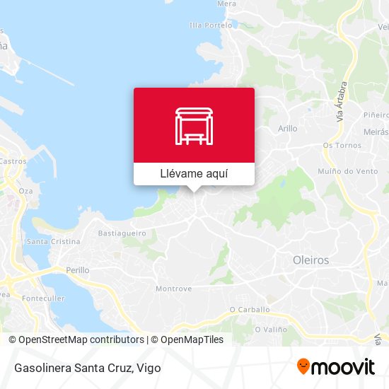 Mapa Gasolinera Santa Cruz