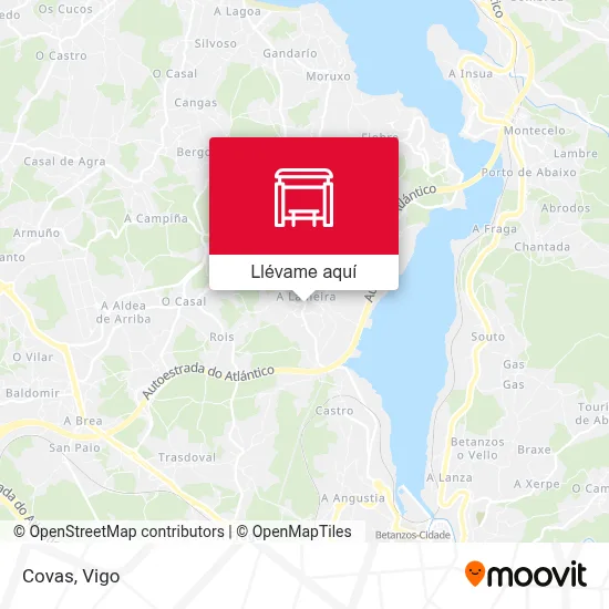 Mapa Covas