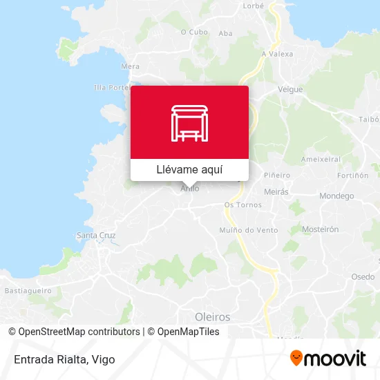 Mapa Entrada Rialta